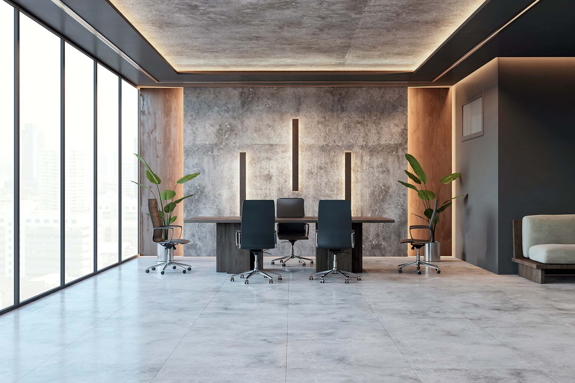 A Modern Office Interior